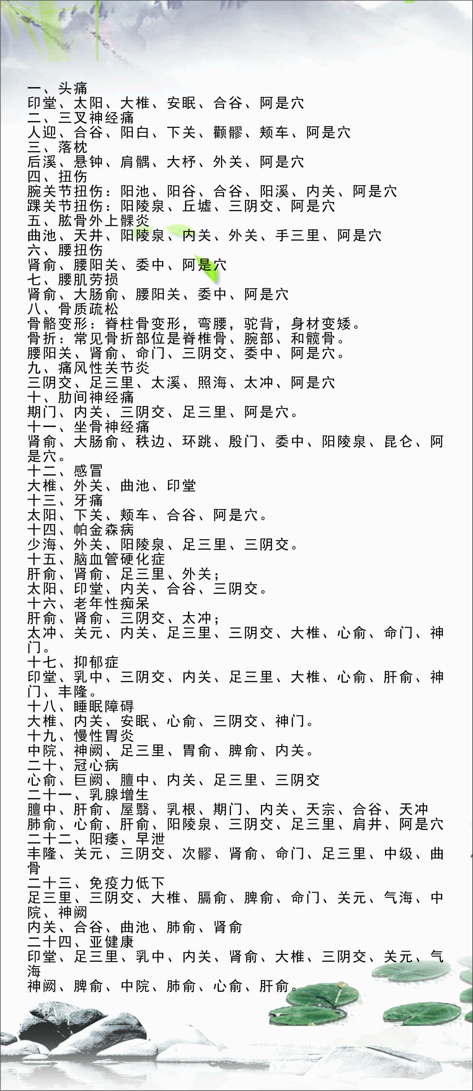 骨草堂隱形針灸